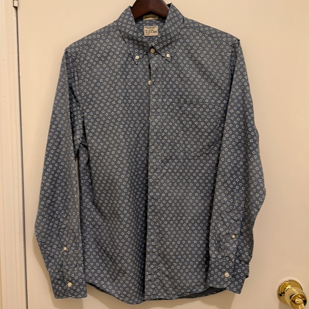 NWOT J Crew secret wash slim untucked shirt